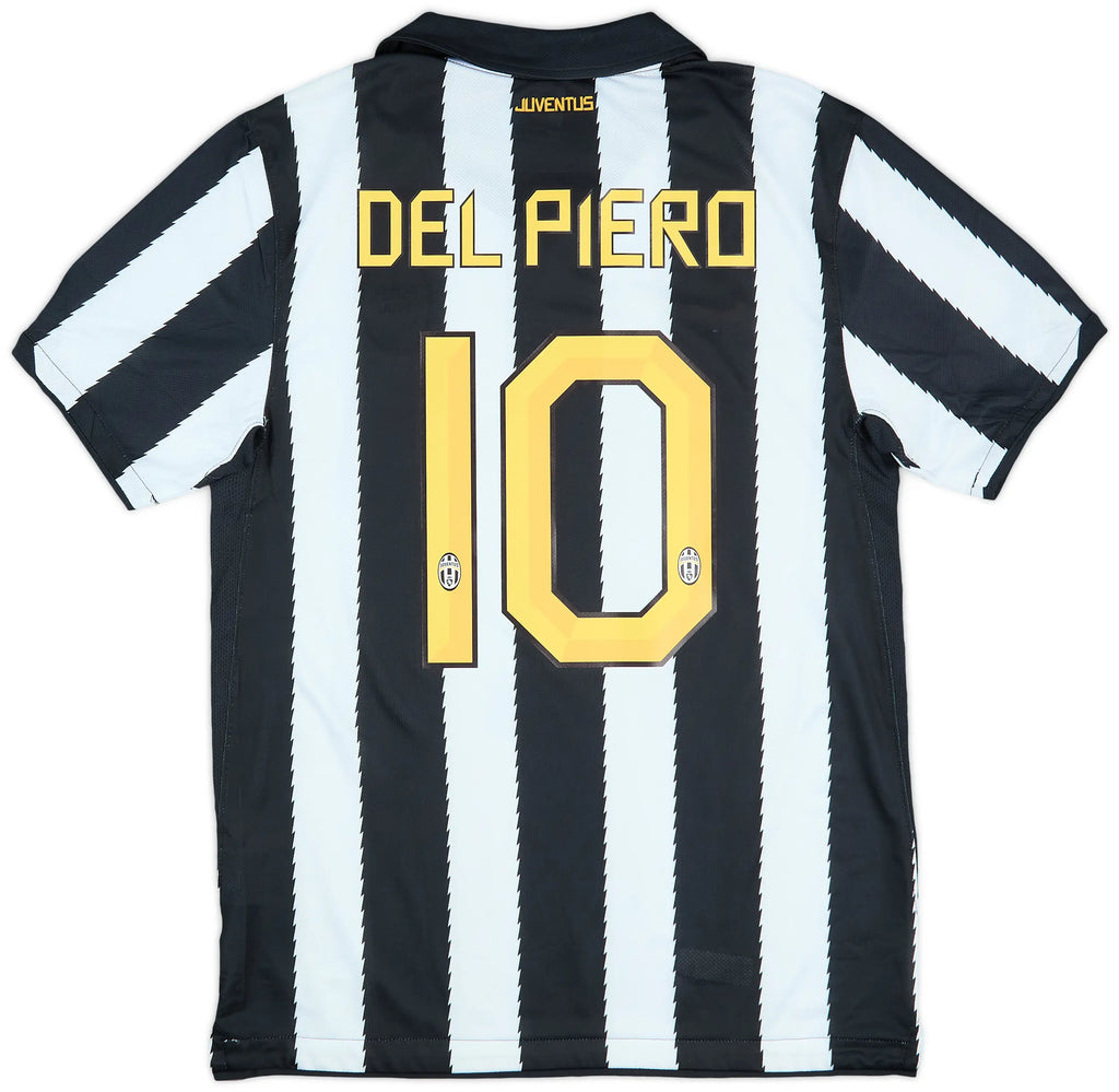 2010-11 Juventus Home Shirt Del Piero #10