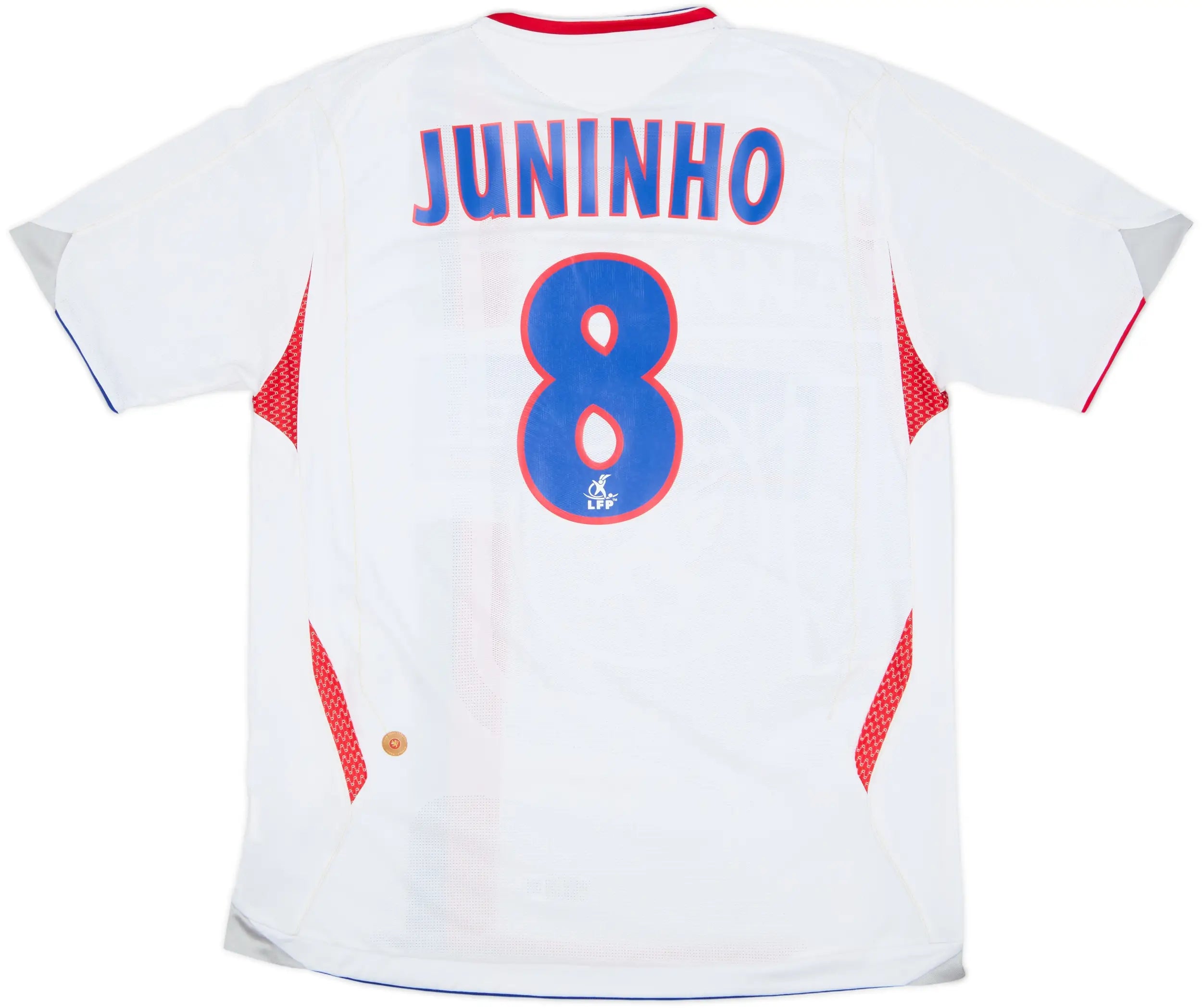 2006-07 Lyon Home Shirt Juninho #8