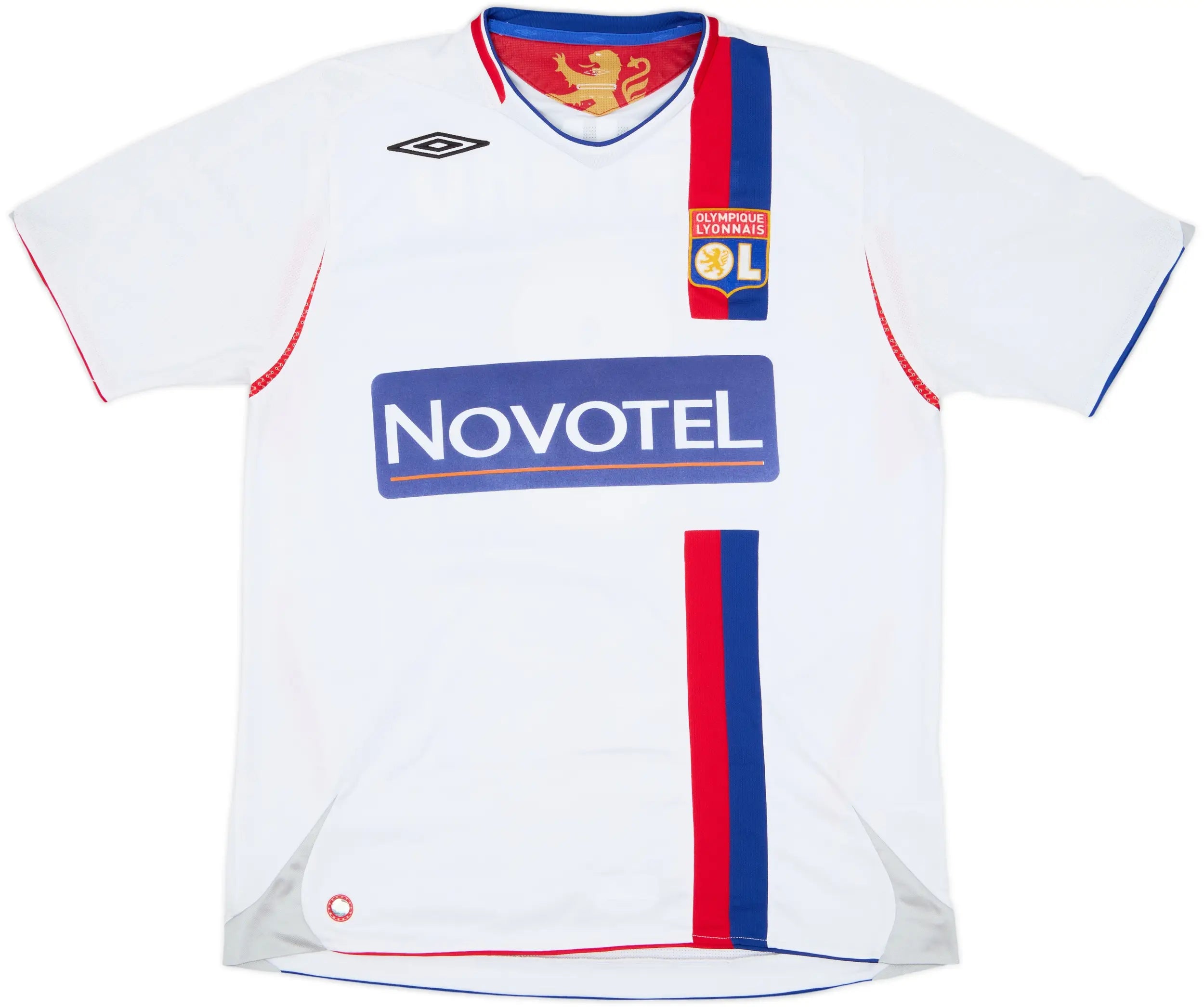 2006-07 Lyon Home Shirt Juninho #8