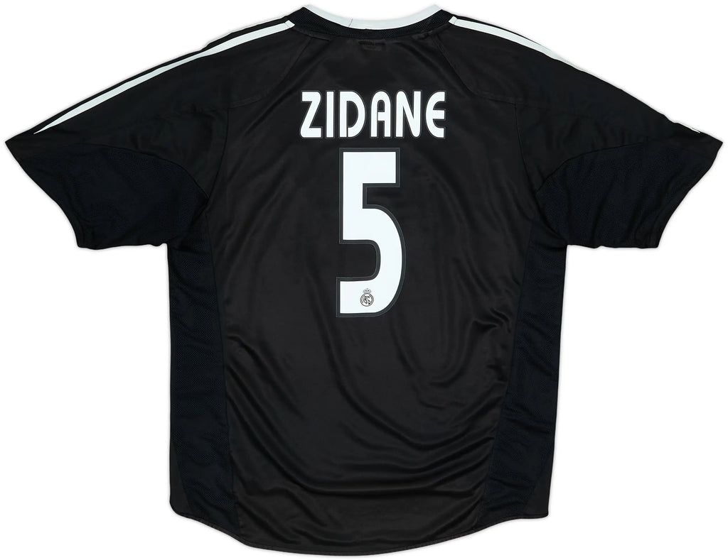 2004-05 Real Madrid Away Shirt Zidane #5