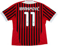2011-12 AC Milan Home Shirt Ibrahimovic #11
