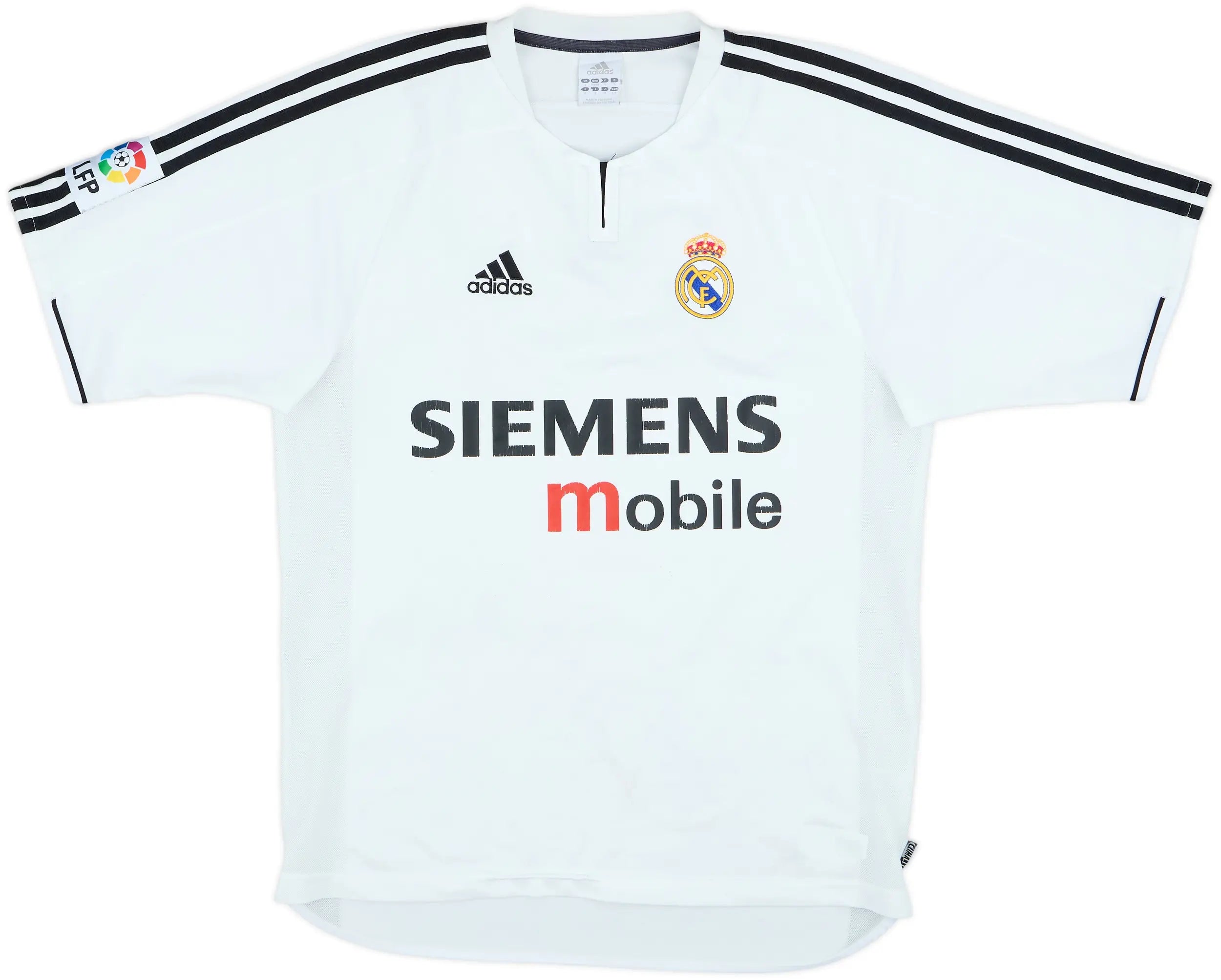2003-04 Real Madrid Home Shirt Zidane #5