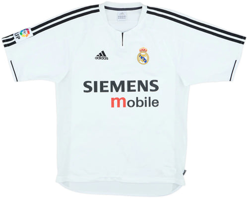 2003-04 Real Madrid Home Shirt Zidane #5