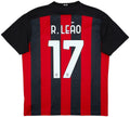 2020-21 AC Milan Home Shirt R.Leao #17