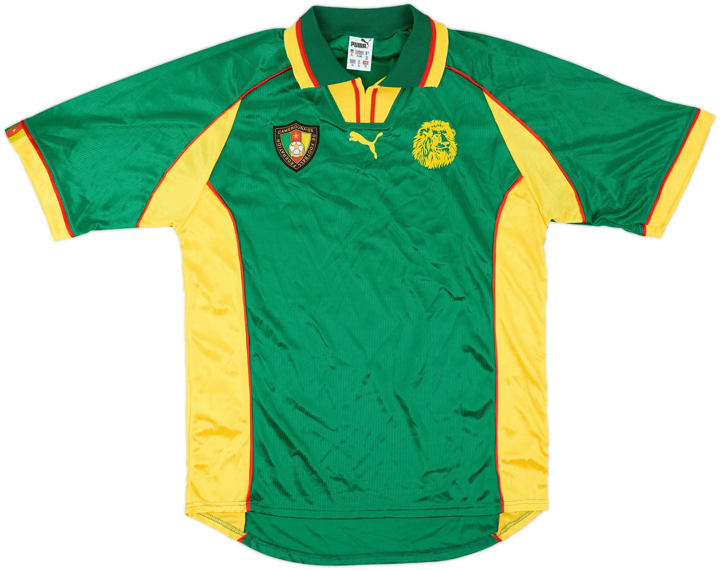 Maillot RETRO CAMEROUN 1998