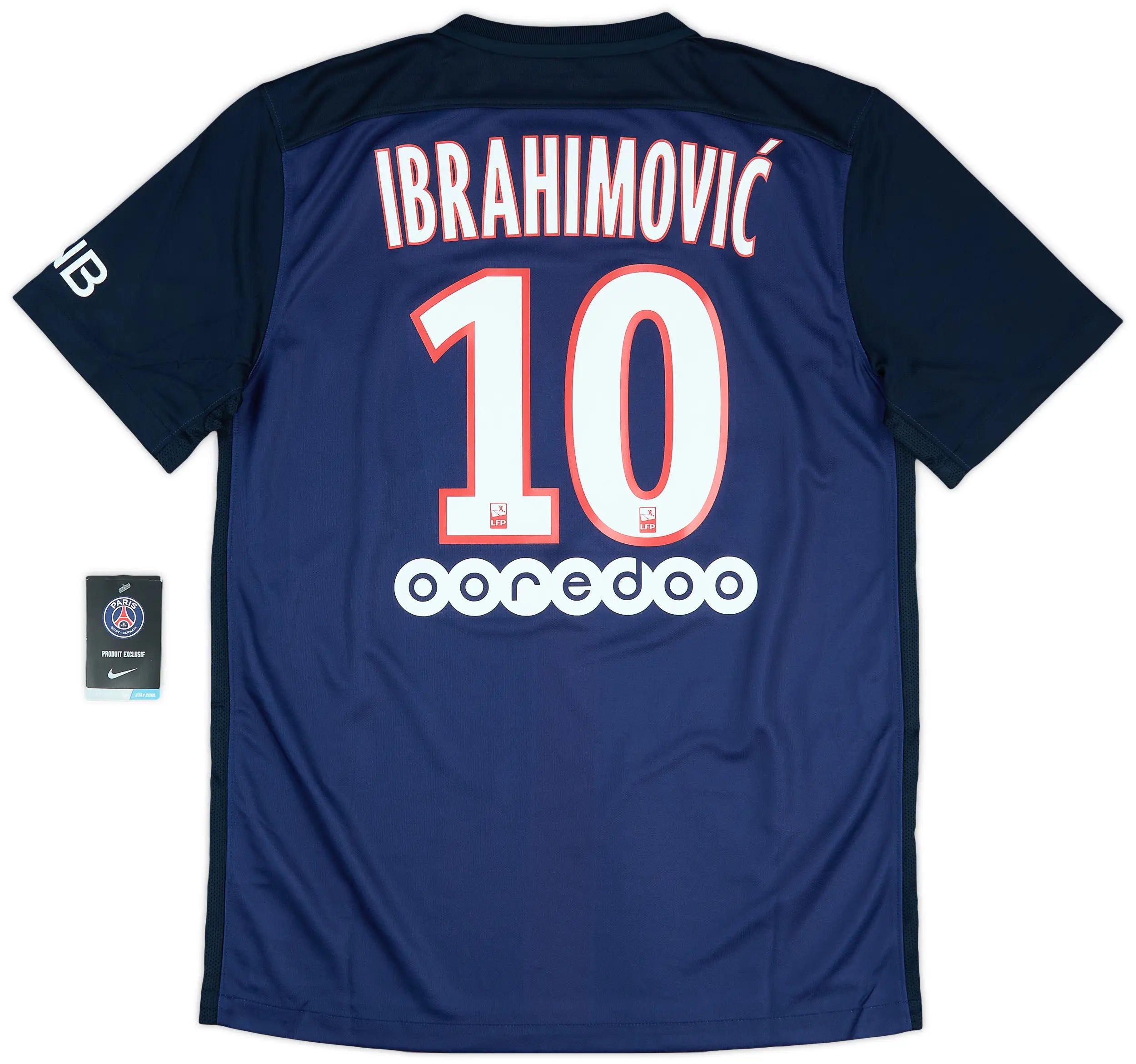 2015-16 Paris Saint-Germain Home Shirt Ibrahimovic #10