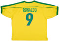1998-00 Brazil Home Shirt Ronaldo #9