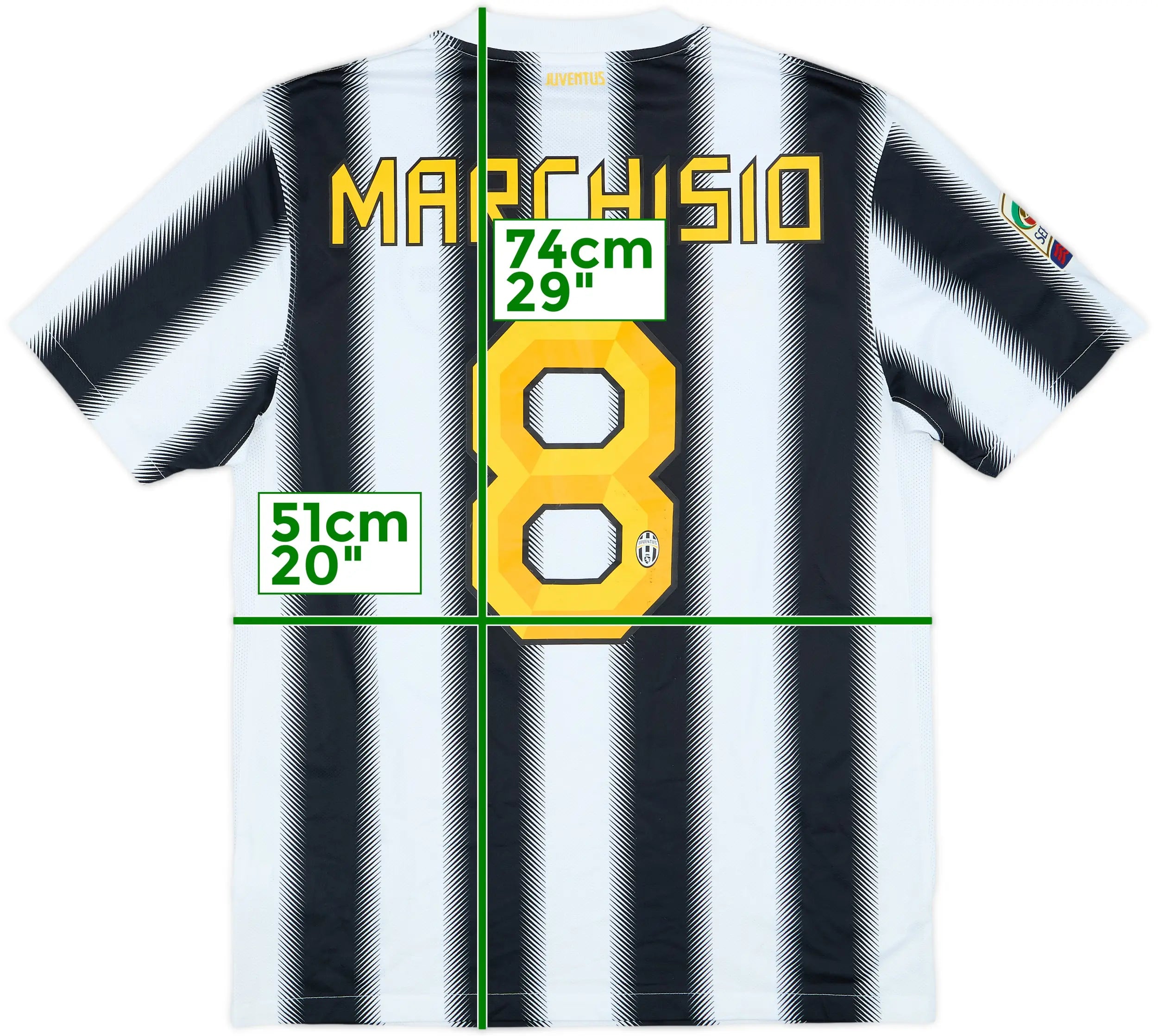 2011-12 Juventus Home Shirt Marchisio #8