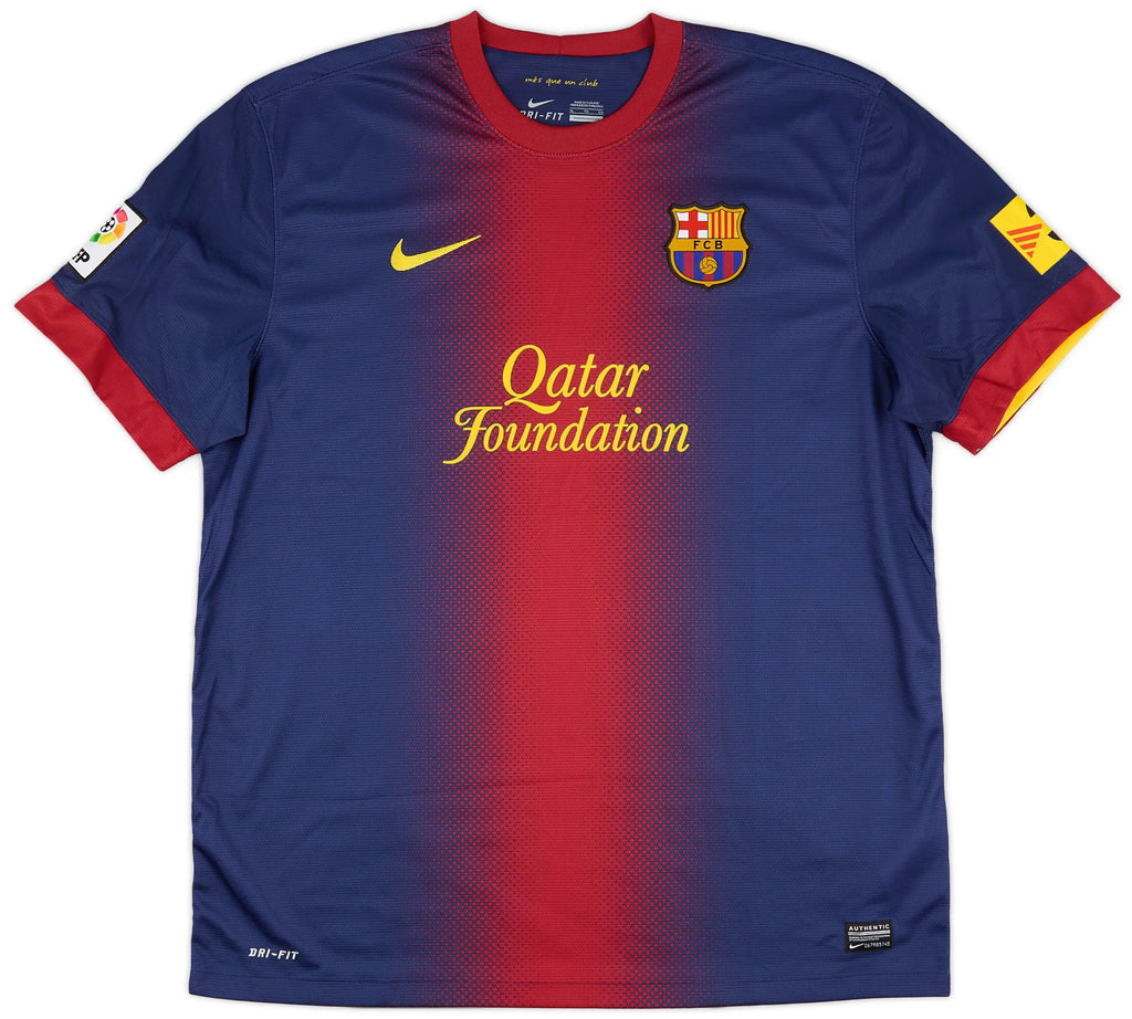 2012-13 Barcelona Home Shirt Messi #10
