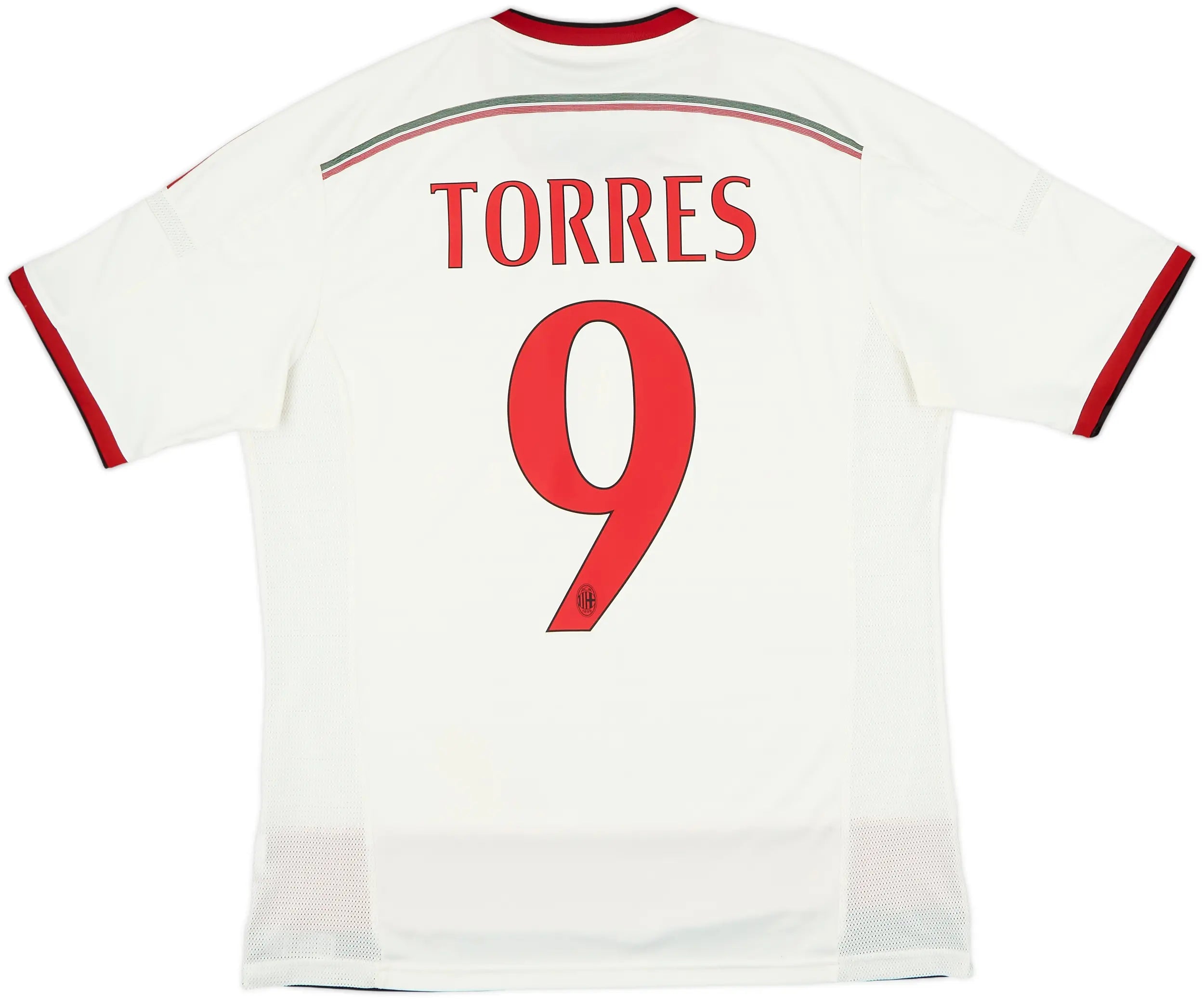 2014-15 AC Milan Away Shirt Torres #9