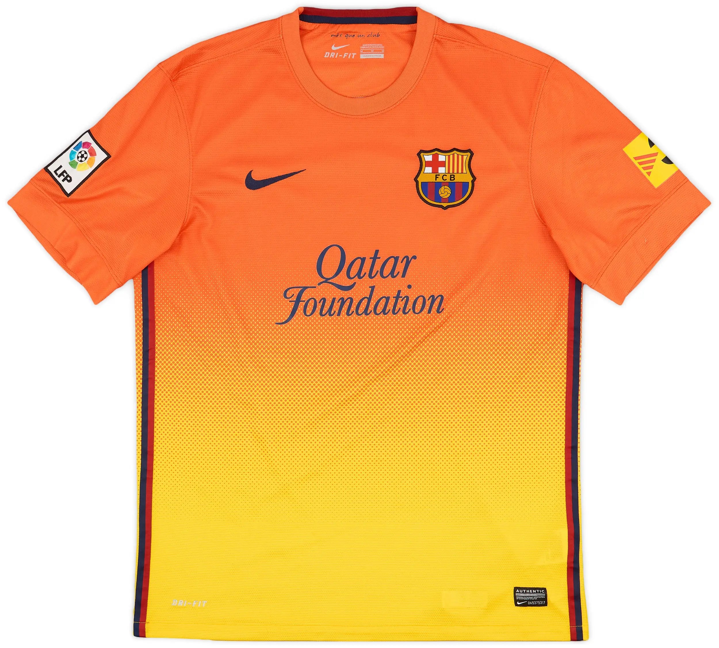 2012-13 Barcelona Away Shirt Messi #10