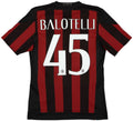 2015-16 AC Milan Home Shirt Balotelli #45