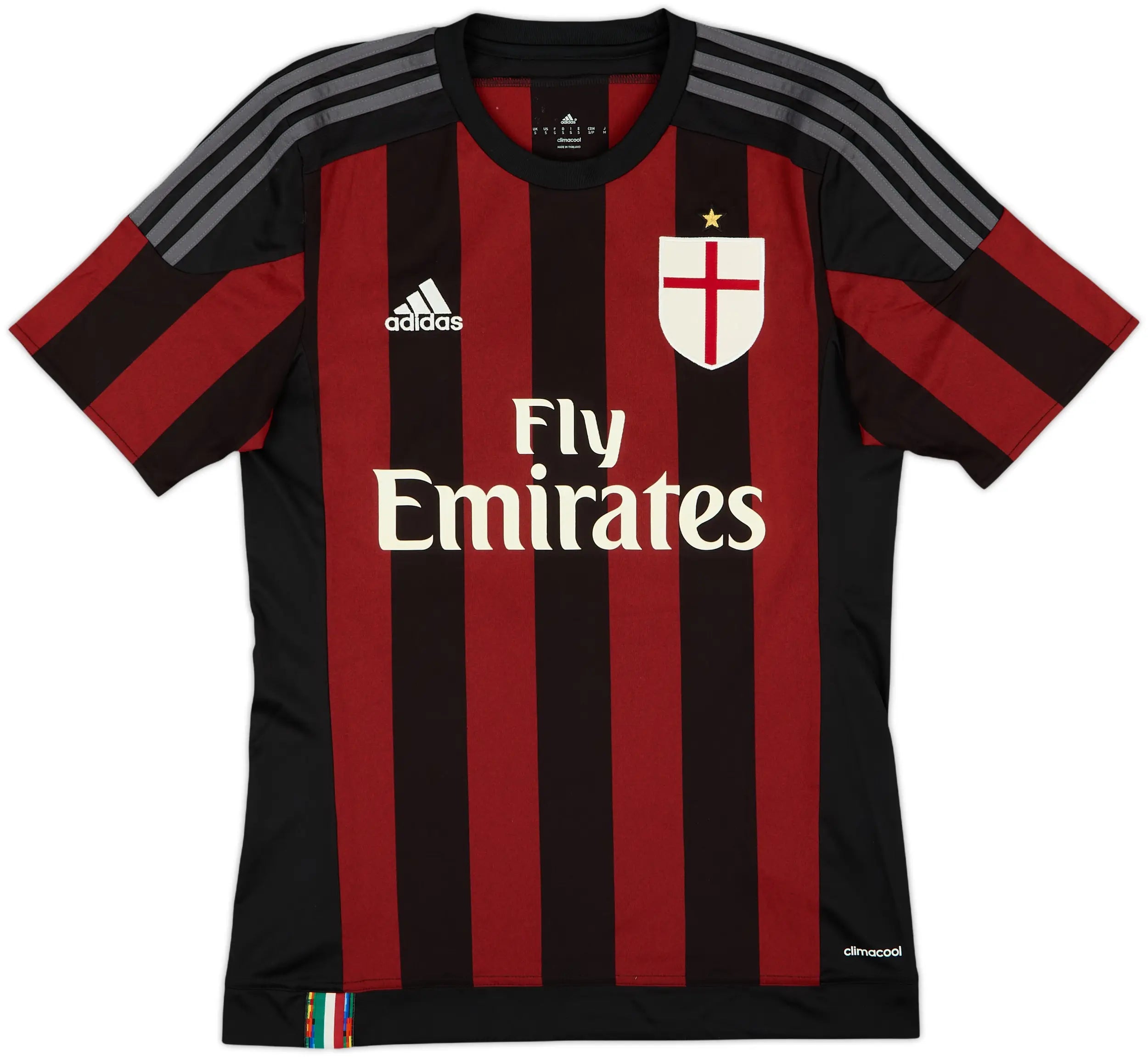 2015-16 AC Milan Home Shirt Balotelli #45
