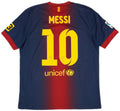 2012-13 Barcelona Home Shirt Messi #10