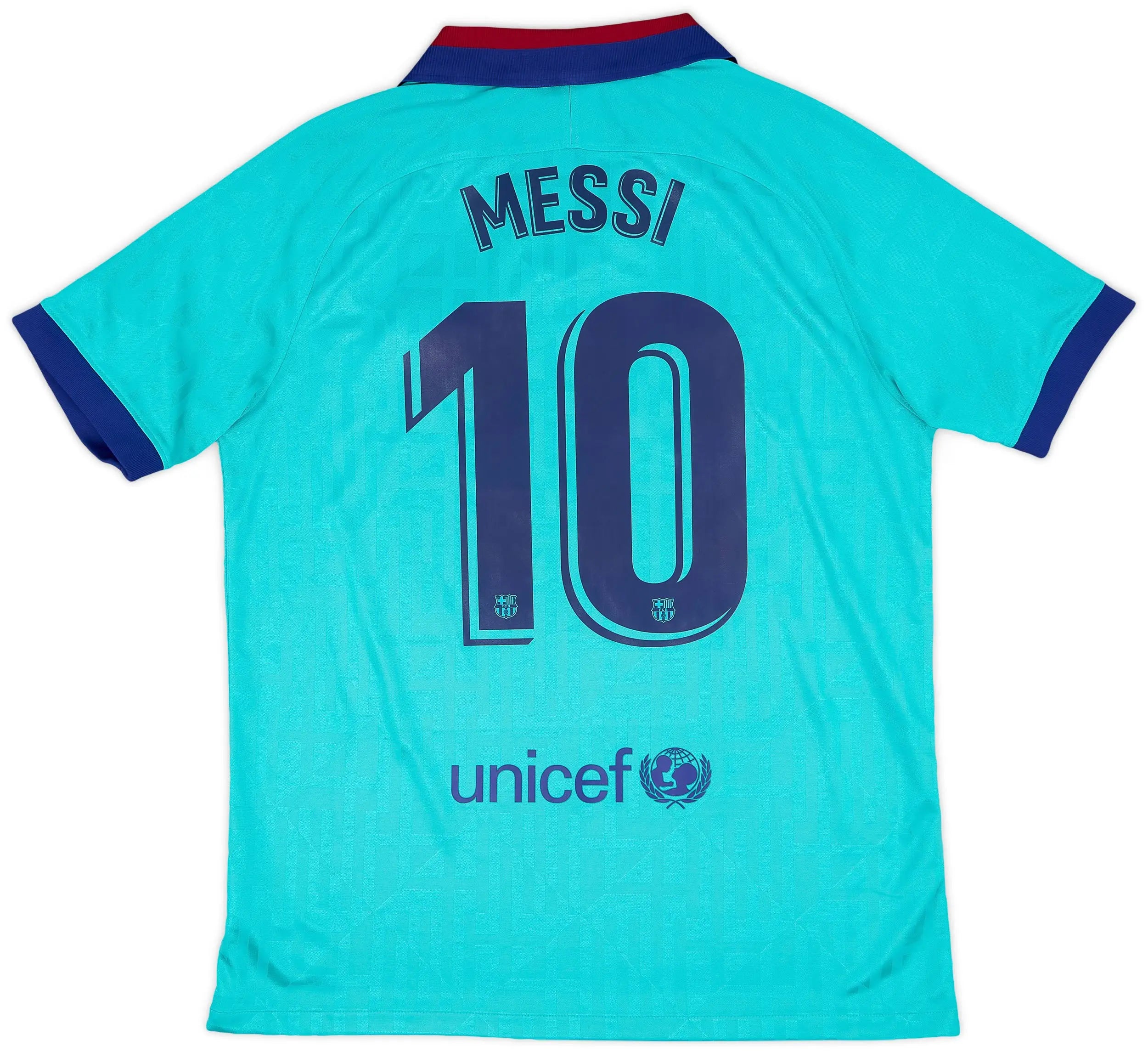 2019-20 Barcelona Third CL Shirt Messi #10